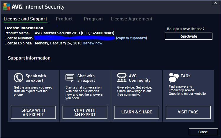 avg internet security 2013 for mac